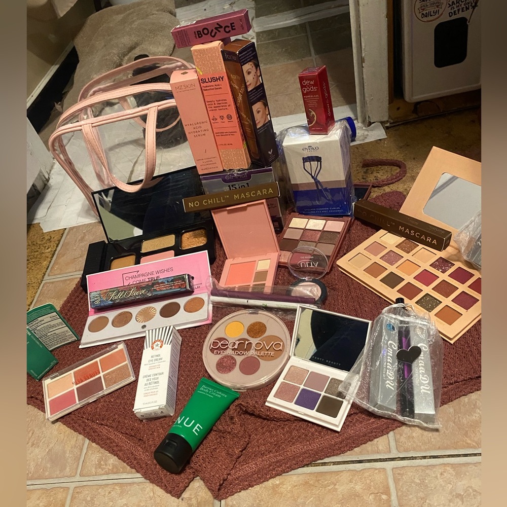 Beautiful assortment of eyeshadow pallets